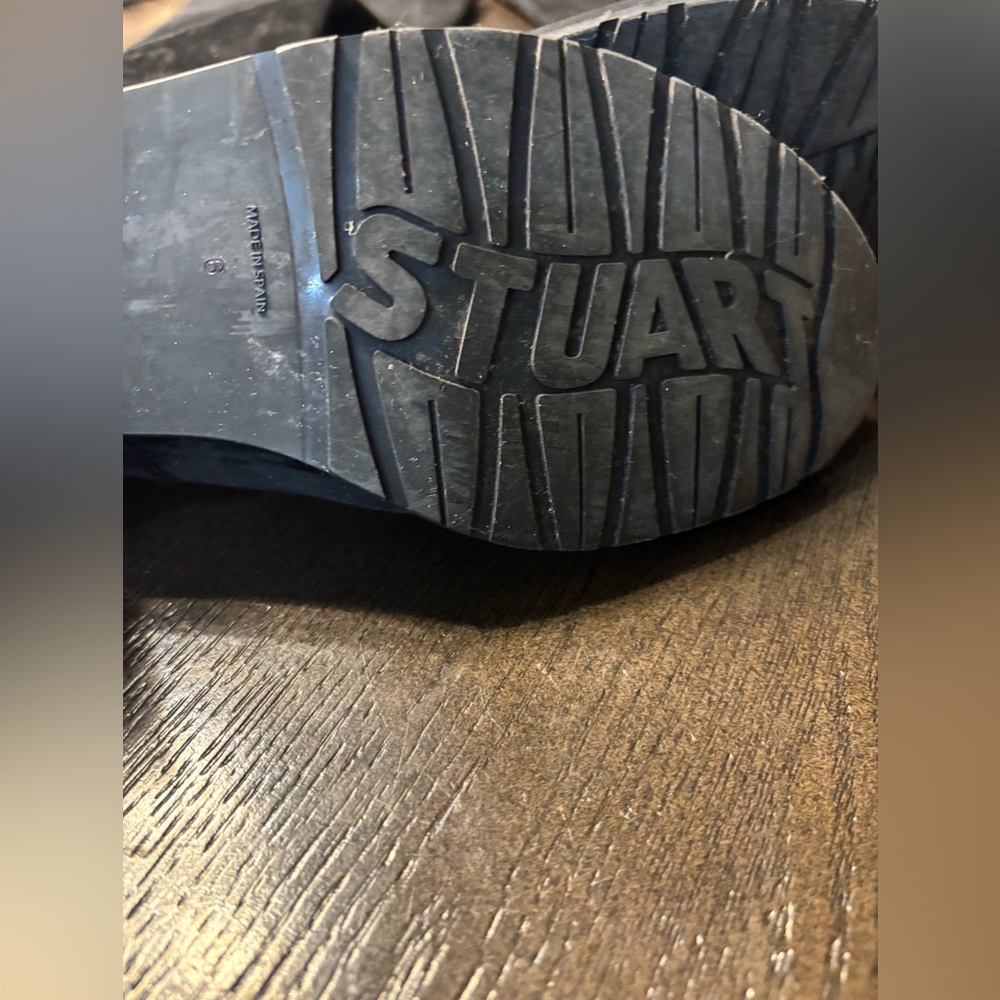 Stuart Weitzman 5050 Boots In Suede Size 6m Black… - image 3